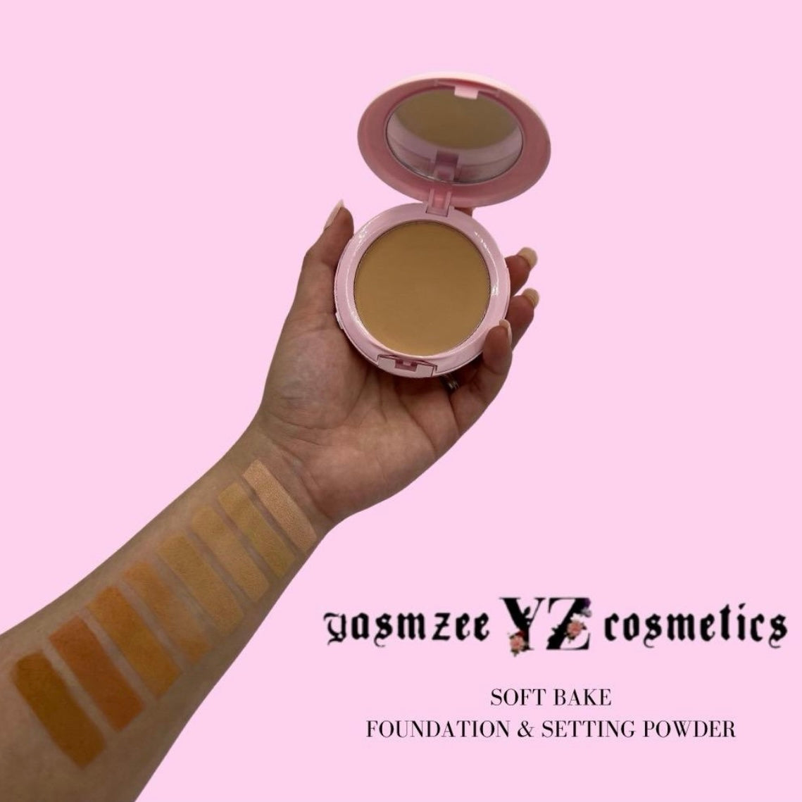 Pressed foundation powder