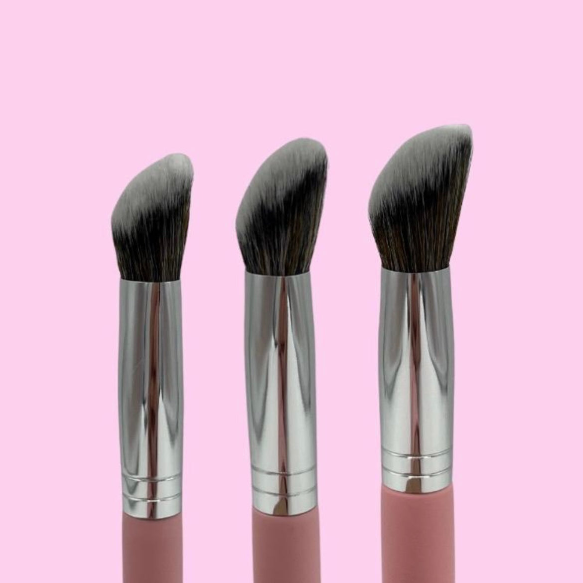 Flat trio brush set