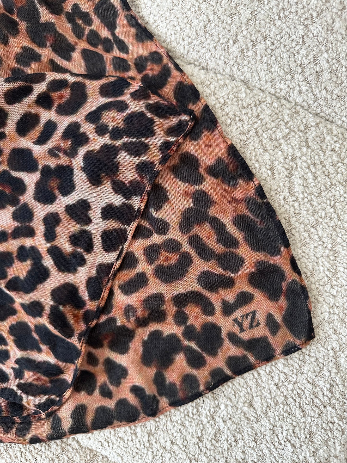 Leopard print gold MODAL
