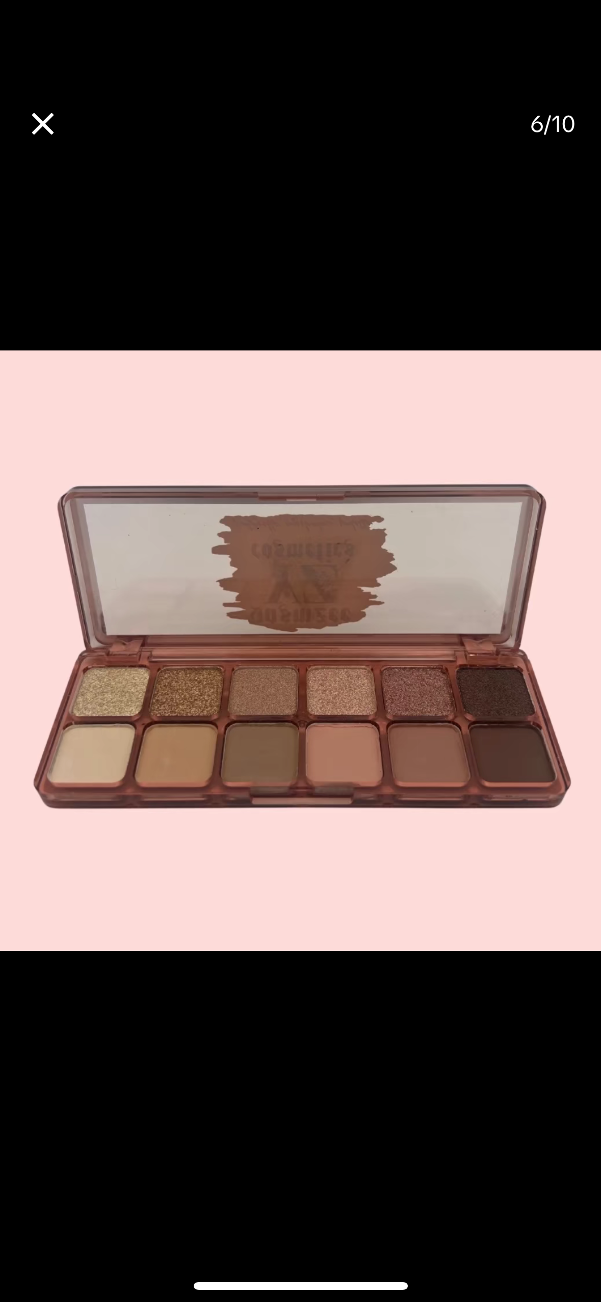 Mini eyeshadow palettes