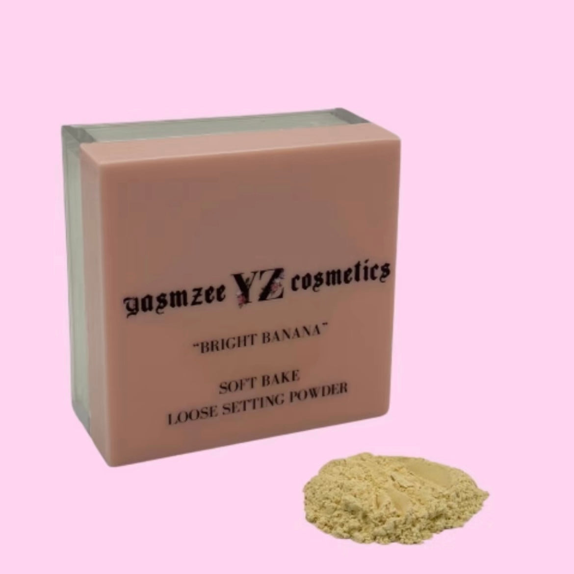 Soft bake loose powder