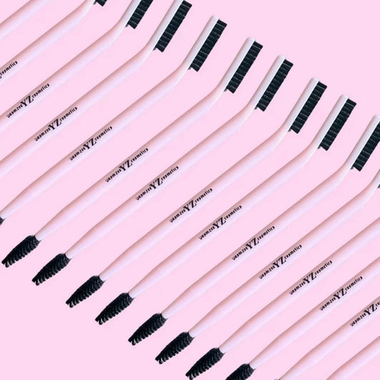Double sided brow brush