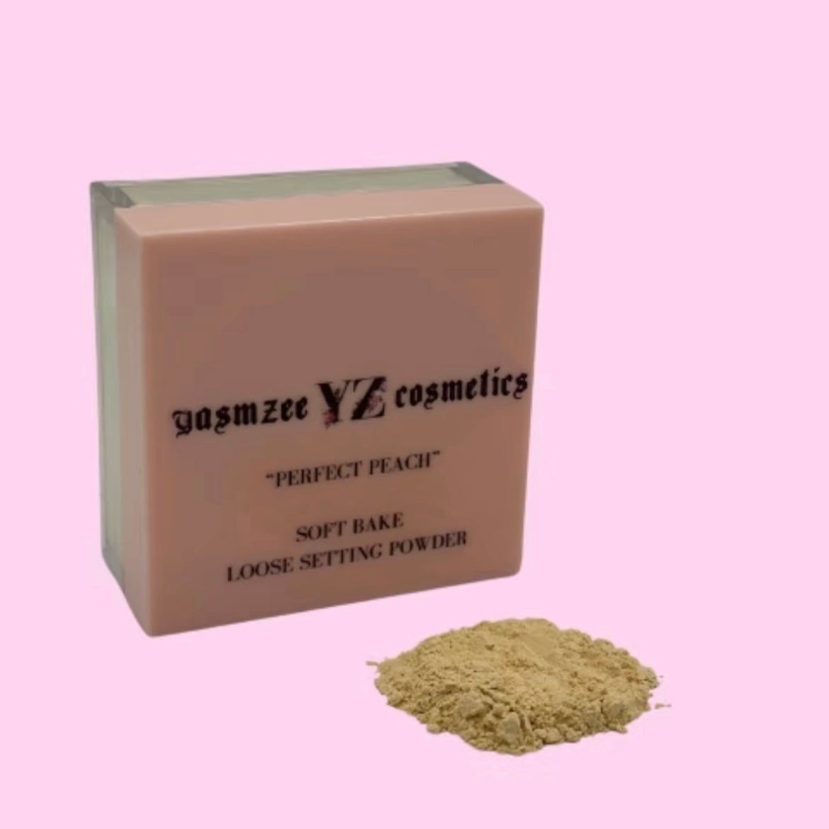 Soft bake loose powder