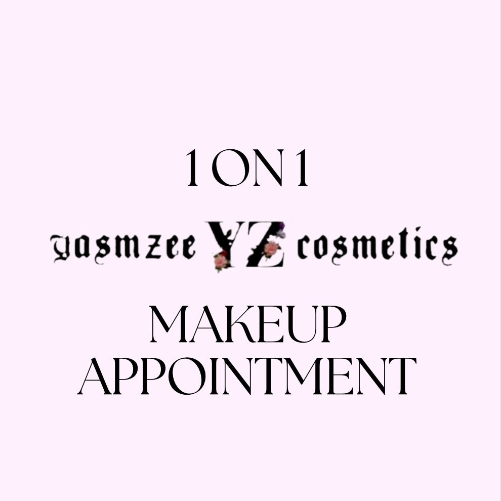 1 on 1 makeup appointment