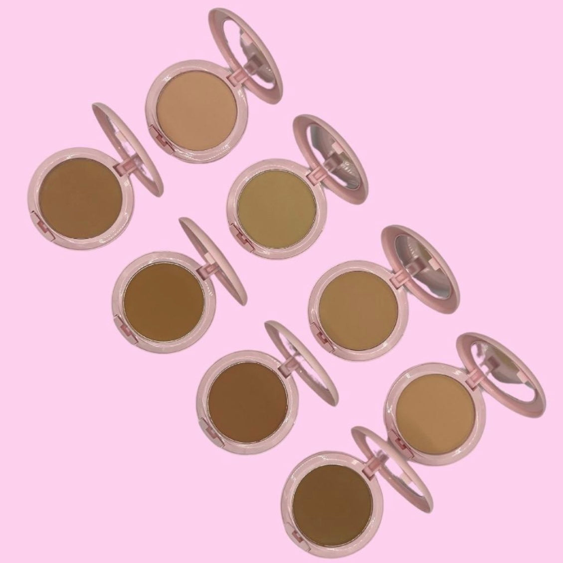 Pressed foundation powder