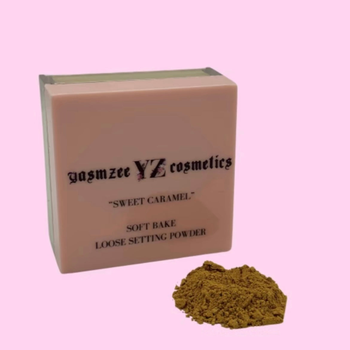 Soft bake loose powder