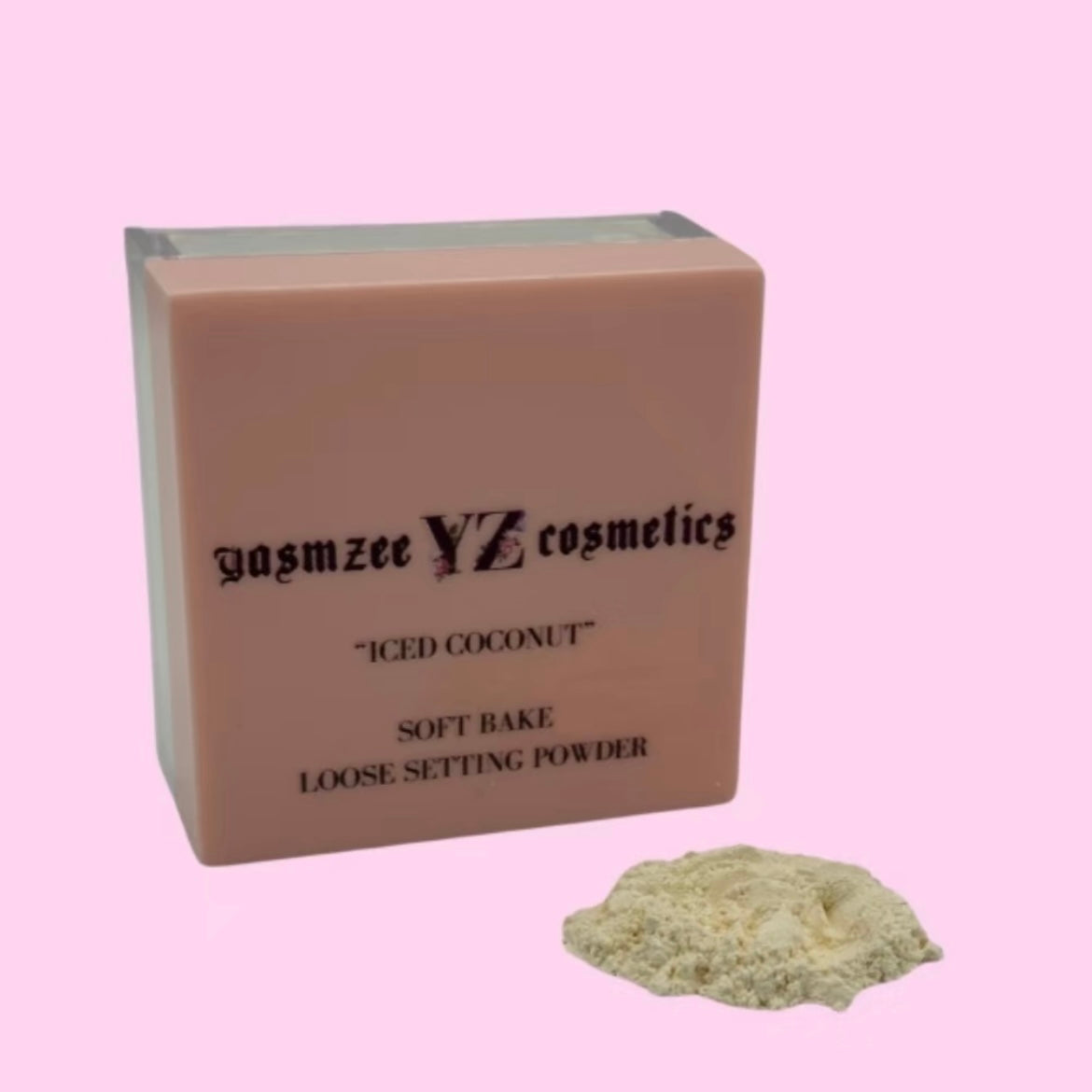 Soft bake loose powder