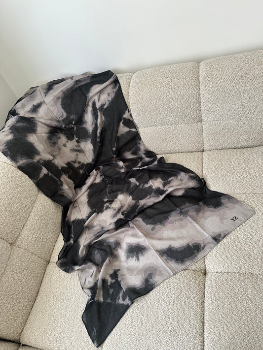 Black/grey marble printed modal SALE due to printing error!