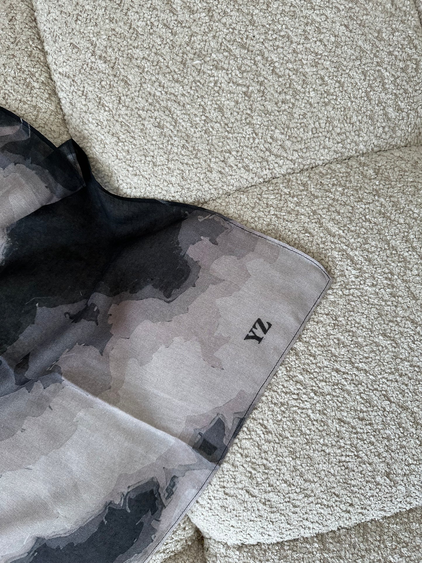 Black/grey marble printed modal SALE due to printing error!