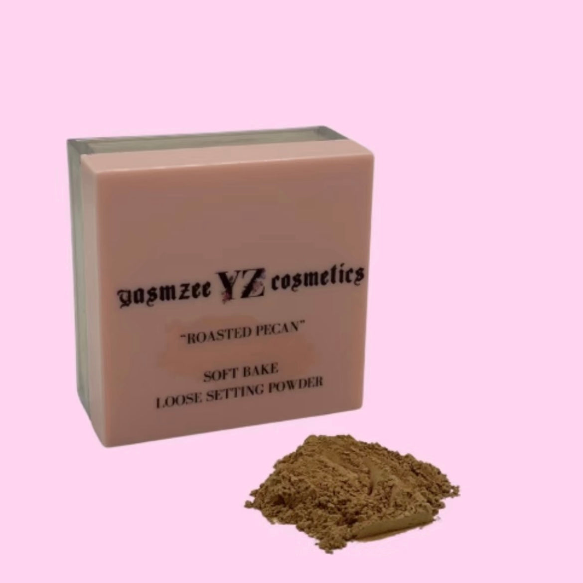 Soft bake loose powder
